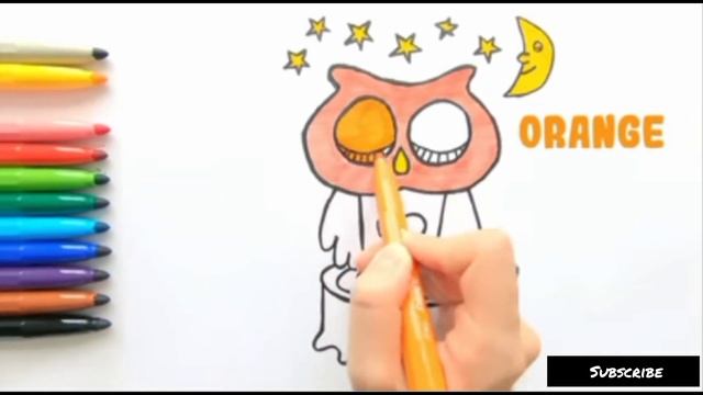 Drawing for kids|best drawing and colouring|owl drawing sketch|Cake sketch