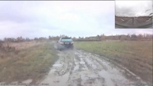 Езда по хреновой дороге на TOYOTA Harrier