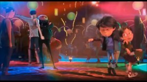 Despicable me 2 margo and Antonio dance