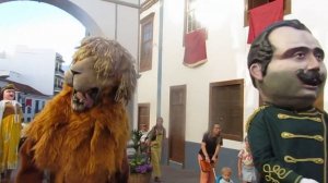 Gigantes y Cabezudos Mascarones. La Palma 2023. MAYO, FIESTAS DE LAS CRUCES