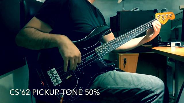 Fender Precision Pickup Comparison | Fender Stock vs Fender CS'62 смотреть онлайн