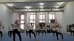 Новый год на акробатике, Танец. 24.12.2017