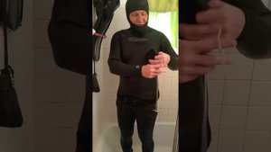 Как снимать костюм для подводной охоты