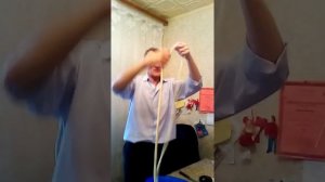 Тяну тесто на лагман. Настоящий уйгурский лагман.