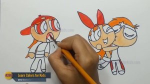 Powerpuff Girls Color Swap | Blossom Loved Garthem Better than Brick Anyway | Draw for Children #28