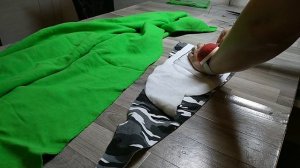 Детский комплект в стиле колорблок. Часть1. Крой