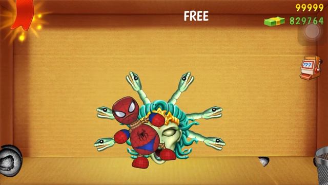 Tornado of The Gods vs Spiderman Buddy | Kick the Buddy 2 смотреть онлайн