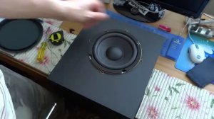 Creative Inspire T7900 disassembled  inside a subwoofer - part1 of 3
