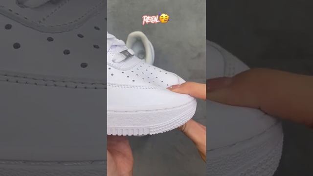 Real Vs Fake White Air Force 1 #sneakerhead #sneakers #viral