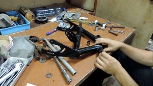 колхозные сайлентблоки в маятнике