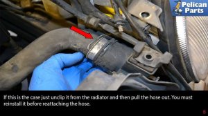 Mercedes-Benz W203 C-Class Radiator Hose Replacement