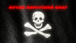 Футаж пиратский флаг. Футаж флаг череп и кости. Фон для видео