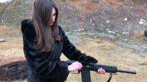 Сайга-20К, отдача.