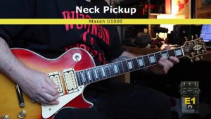 1981 Greco EG600PR / Maxon U1000 Pickups / AMT E1 Pedal : sound samples