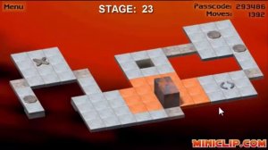 Bloxorz Walkthrough Levels : 1 to 33
