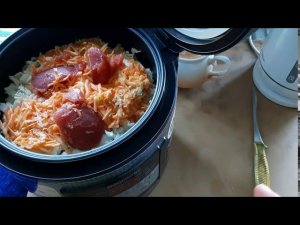 Тушёные овощи в мультиварке.REDMOND SkyCooker RMC-M224S