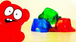 ЛИЗУН(слайм) И ЖЕЛЕЙНЫЙ МЕДВЕДЬ ВАЛЕРА