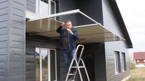 Производство выдвижных навесов. Выдвижной навес - надежная защита вашей веранды
