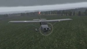 Cessna 172SP X-Camera orbit test