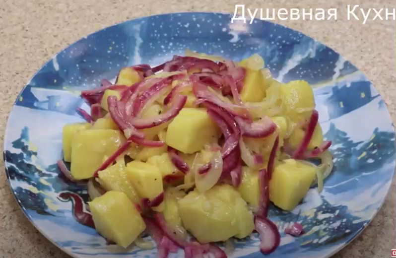 БЕРЛИНСКИЙ КАРТОФЕЛЬНЫЙ САЛАТ! НА ВКУС ПРОСТО ВЕЛИКОЛЕПЕН! смотреть онлайн