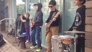 THE FUNKY UNICORNS - BUSKING AT BONDI WINTER MAGIC 2013