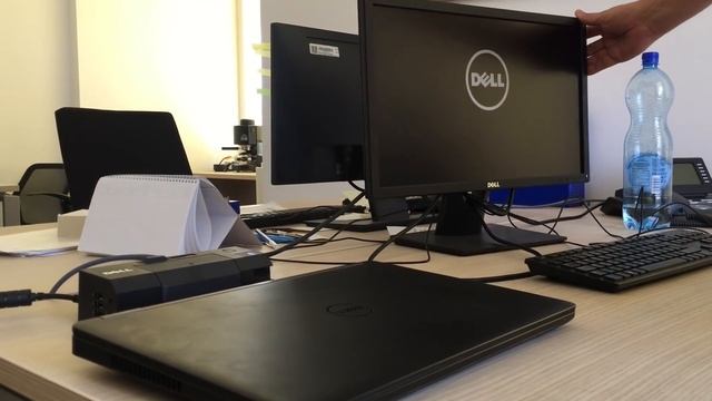 How to docking DELL laptop - DELL E-Port Replicator - down and up connection, how to work смотреть онлайн