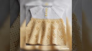 МК детское платье крючком #детскоеплатье #платьекрючком #мккрючком #описаниебесплатно