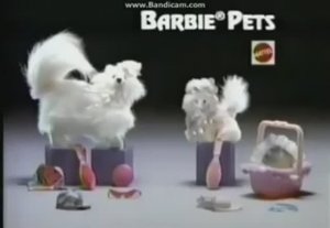 1992  Реклама Барби Маттел  Питомцы Barbie Pets