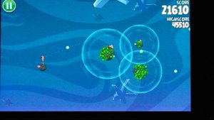 angry birds space 3-3 fry me to the moon three stars.MP4