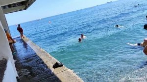 Ялта сегодня? море теплое?люди купаются? ?