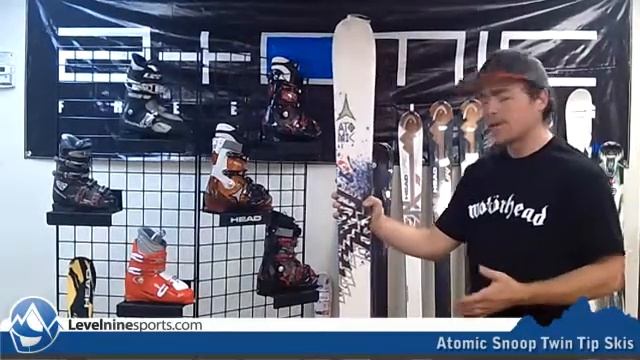 Atomic Snoop Twin Tip Skis смотреть онлайн