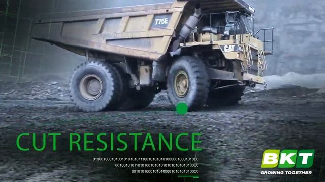 BKT Earthmax SR 45 OTR Tires - радиальная шина со стальным кордом для самосвалов с жесткой рамой