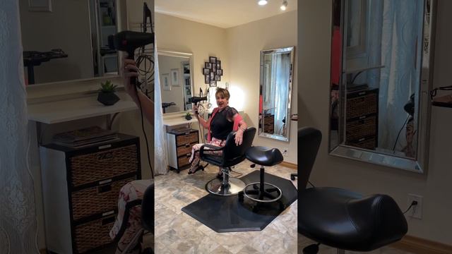 Beauty parlor, haircutting chair in a Mabury Ranch home!