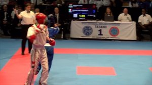 Livia Murvai v Federica Trovalusci WAKO European Championships 2018