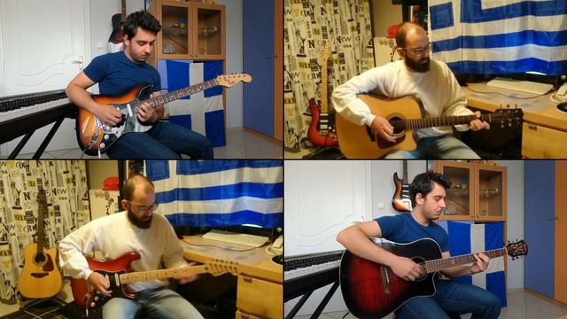 Ύμνος εις την Ελευθερίαν / Greek national anthem - Chrys Ramp feat. Klimis Gelé смотреть онлайн