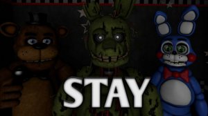 STAY - CHALLENGE FNAF SPRINGTRAP,FREDDY,TOY BONNIE