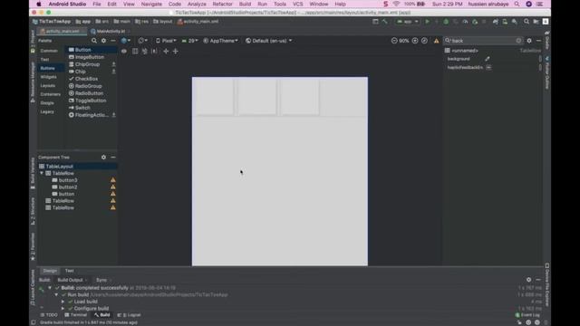 Layout desgin with TableLayout смотреть онлайн