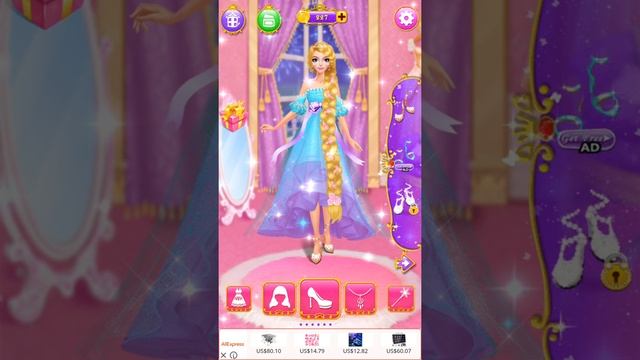 LONG HAIR PRINCESS HAIR SALON MOST INTRESTING GAME FOR GIRLS 2022