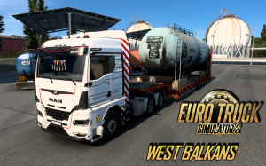 Euro truck simulator 2, Загреб - Нови-Сад.