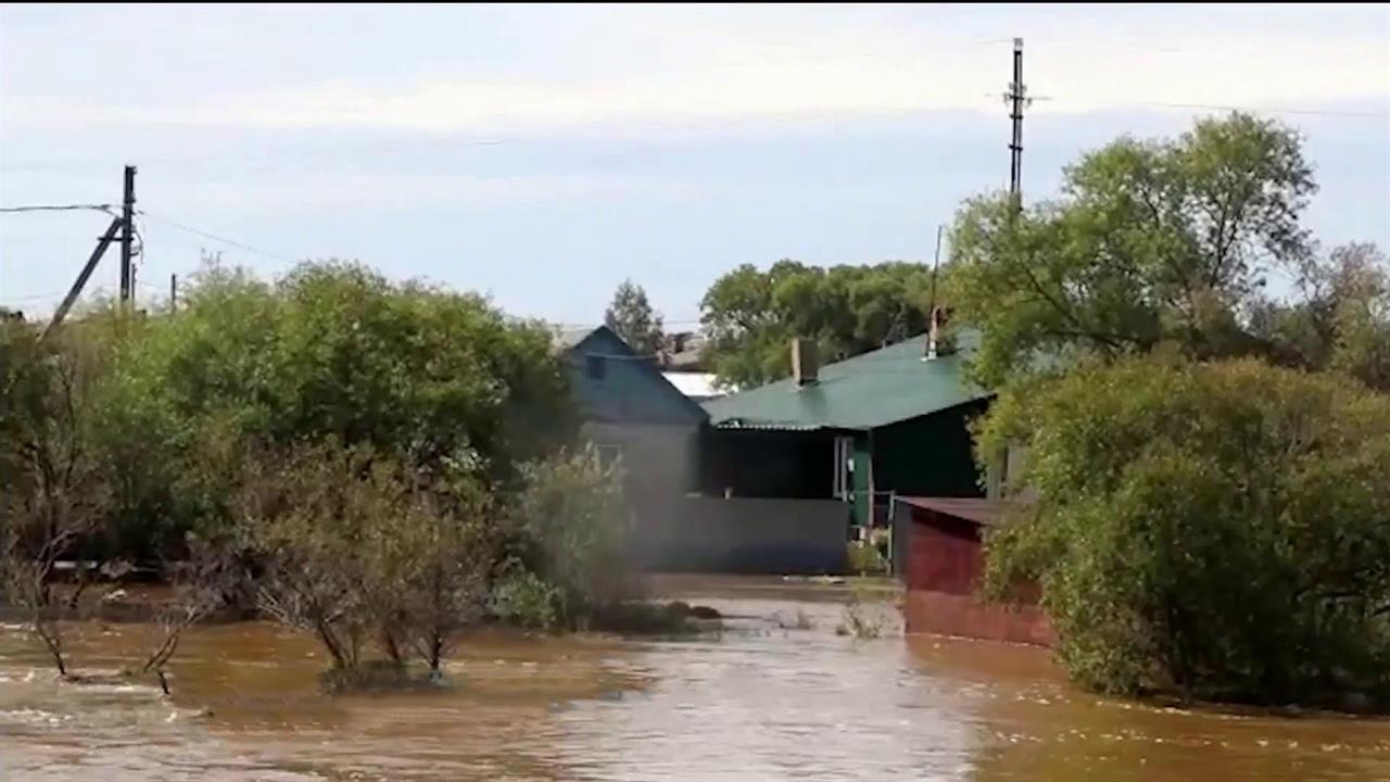 Обильные дожди на дальнем востоке. Поврежден мост паводок 2020 Хабаровский.