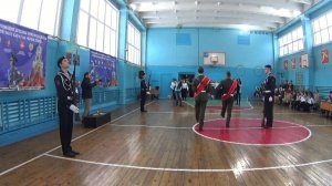 Конкурс почётных караулов: 3 этап (заступление караула)