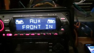 Sony cdx-gt300 + Panasonic sb-pm11 - звучит супер!