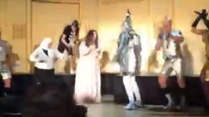 Melissa McCarthy and Verka Serduchka dance off (Верка Сердючка)