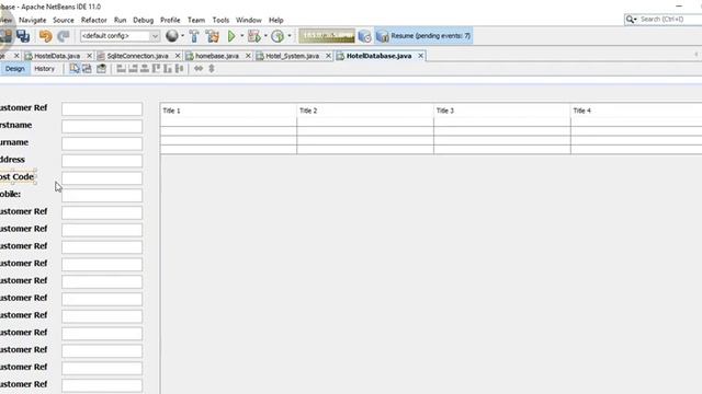 How to Create Hotel Management Systems with Database in Java NetBeans - Part 1 of 3 смотреть онлайн