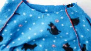 Как сшить детскую флисовую кофту Урок 5.1 воротник loskutik_elena