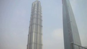 Shanghai's Jin Mao Tower and World Financial Centre