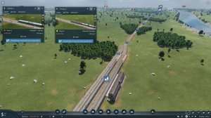 Делаем Реалистичный обгон | Transport Fever 2 моды | (жд игры)