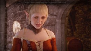 Dragon Age™  Inquisition Sera Romance scene (Female elf)
