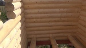 Сруб Бани 6.0х3.0м. из оцилиндрованного бревна "Владимировка". Цена в СПб 177.850 руб.