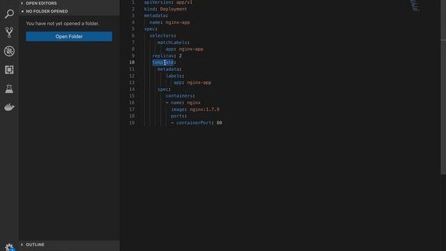 Deploy nginx  app on kubernetes cluster - part 1